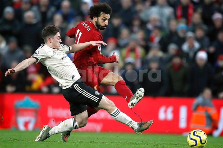 محمد صلاح ليفربول مانشستر يونايتد محمد صلاح ليفربول مانشستر يونايتد